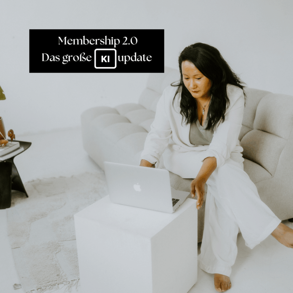 Nadine Voßwinkel beim Membership-Update mit Fokus auf KI